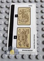 Lego BrickLink STICKER SHEET ONLY for Lego set 910048 Riverside Scholars