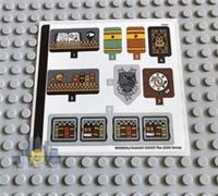 Lego Harry Potter STICKER SHEET ONLY for Lego Set 76411 Ravenclaw House Banner