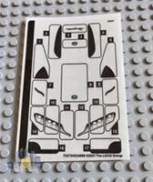 Lego Speed Champions STICKER SHEET ONLY for Lego Set Toyota GR Supra