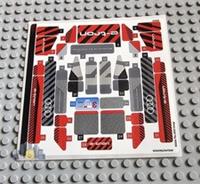 Lego Speed Champions STICKER SHEET for set 76921 Audi S1 e-tron quattro Race Car