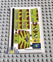 Lego Jurassic World STICKER SHEET ONLY for Lego set 76959 Triceratops Research