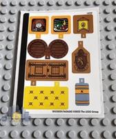 Lego Harry Potter STICKER SHEET ONLY for Lego set 76412 Hufflepuff House Banner