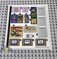 Lego Creator Expert STICKER SHEET ONLY for Lego set 10292 The Friends Apartments