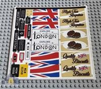Lego Creator STICKER SHEET ONLY for Lego set 10258 London Bus