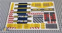 Lego Technic STICKER SHEET ONLY for Lego set 42055 Bucket Wheel Excavator