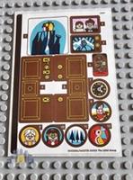 Lego Disney STICKER SHEET ONLY for Lego set 43217 'Up' House