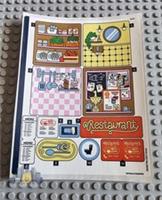 Lego Friends STICKER SHEET ONLY for Lego Set 42655 Restaurant & Cooking School