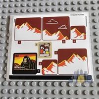Lego City STICKER SHEET ONLY for Lego set 60454 Holiday Adventure Camper Van
