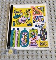 Lego Friends STICKER SHEET ONLY for Lego set 41751 Skate Park