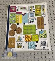 Lego Friends STICKER SHEET ONLY for Lego set 41703 Friendship Tree House