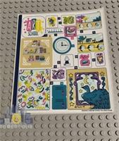 Lego Friends STICKER SHEET ONLY for Lego set 41711 Emma's Art School