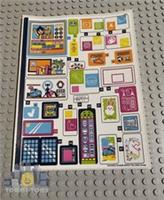Lego Friends STICKER SHEET 1 ONLY for set 41731 Heartlake International School