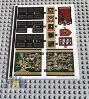 Lego Harry Potter STICKER SHEET ONLY for Lego set 76408 12 Grimmauld Place