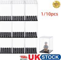 1-10X Dustproof Storage Acrylic Small Display Case for Lego Minifigures