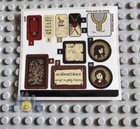 Lego Icons STICKER SHEET ONLY for set 10354 The Lord of the Rings: The Shire