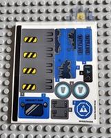 Lego Fortnite STICKER SHEET ONLY for Lego set 77073 Battle Bus