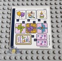 Lego Friends STICKER SHEET ONLY for set 42666 Cat Birthday Party & Tree House