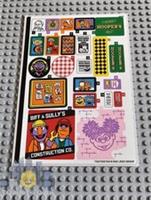 Lego Ideas STICKER SHEET ONLY for Lego Set 21324 123 Sesame Street