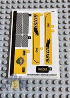 Lego City STICKER SHEET ONLY for Lego set 60159 Jungle Halftrack Mission
