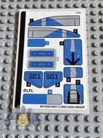 Lego Star Wars STICKER SHEET ONLY for Lego set 75280 501st Legion Clone Troopers