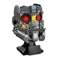 Super Heroes: Star-Lord's Helmet Building Blocks Set 600PCS Assembly Bricks
