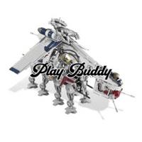 Star Wars Republic Dropship With AT-OT Walker 1808PCS (10195) Building Blocks