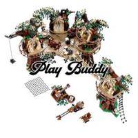 Star Wars Ewok Village Building Blocks 1990PCS (10236) ABS Kit w/ 16x Figures