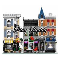 Assembly Square Creator Building Blocks 4002PCS w/ 9 Figures (10255) ABS Kit