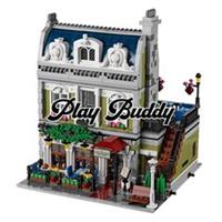 Parisian Restaurant Creator Building Blocks 2573PCS w/ 5 Figures (10243) ABS Kit