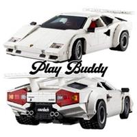 Lamborghini Countach 5000 Quattrovalvole (10337) 1506PCS Car Building Blocks