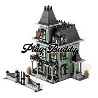 Haunted House (10228) 2064PCS Building Blocks MOC Bricks w/ 6 Figures