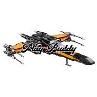Star Wars Poe's X-Wing Fighter (75102) 717PCS Building Blocks w/ 4 Figures
