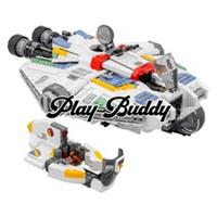 Star Wars Ghost & Phantom II (75357) MOC Building Blocks w/ 4 Figures