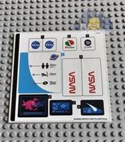 Lego City STICKER SHEET 1 ONLY for Lego set 60351 Rocket Launch Centre