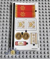 Lego Ninjago STICKER SHEET ONLY for Lego set 71818 Tournament Battle Arena