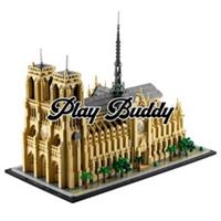 Architecture Notre-Dame De Paris (21061) 4383PCS Building Blocks MOC Bricks