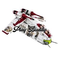 Star Wars: Republic Gunship (75021) 1228PCS Building Blocks w/ 5 Figures