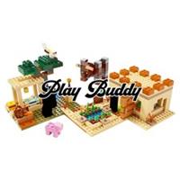 Minecraft: The Illager Raid (21160) 562PCS Building Blocks w/ Figures