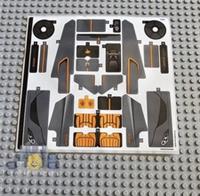 Lego Technic STICKER SHEET ONLY for 42173 Koenigsegg Jesko Absolut Grey Hypercar