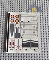 Lego Star Wars STICKER SHEET ONLY for Lego set 75402 ARC-170 Starfighter