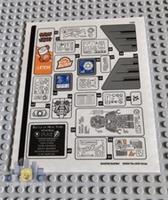 Lego Super Heroes Marvel STICKER SHEET 2 ONLY for Lego set 76269 Avengers Tower