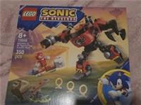LEGO Sonic 77005 Knuckles vs. Dr. Eggman Egg Crusher Mech Age 8+ 350pcs