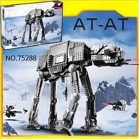 *NEW* 75288 MOC AT - AT Building Blocks with Mini Figures Star Wars 1267pcs