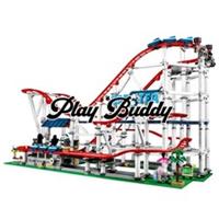 Roller Coaster (10261) 4124PCS Building Blocks MOC Bricks w/ 11 Figures