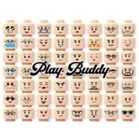 LEGO Minifigure Flesh Heads 56X Different Faces
