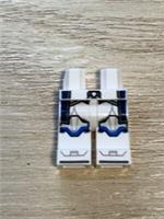 LEGO Star Wars part - 501 & 332 CLONE TROOPER OFFICER MINIFIGURE LEGS from 75345