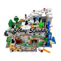 Minecraft The Mountain Cave (21137) 2863PCS Building Blocks w/ 13 Figures