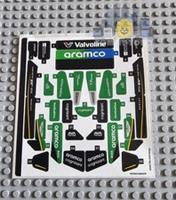 Lego Speed Champions STICKER SHEET 77245 Aston Martin Aramco F1 AMR24 Race Car
