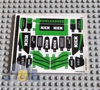 Lego Speed Champions STICKER SHEET for 77247 KICK Sauber F1 Team C44 Race Car