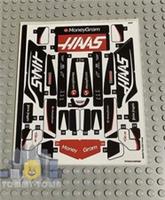 Lego Speed Champions STICKER SHEET 77250 MoneyGram Haas F1 Team VF-24 Race Car